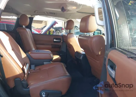 2016 Toyota Sequoia Platinum 5.7L V8 from USA, damaged, VIN 5TDDW5G13GS147478